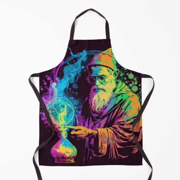 Item preview, Wizard Casting a Spell Pop Art 4 designed and sold by AstroRisq.
