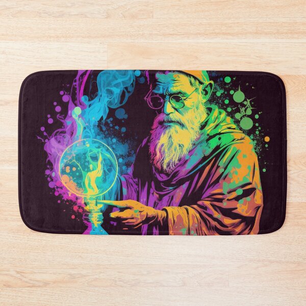 Item preview, Wizard Casting a Spell Pop Art 4 designed and sold by AstroRisq.
