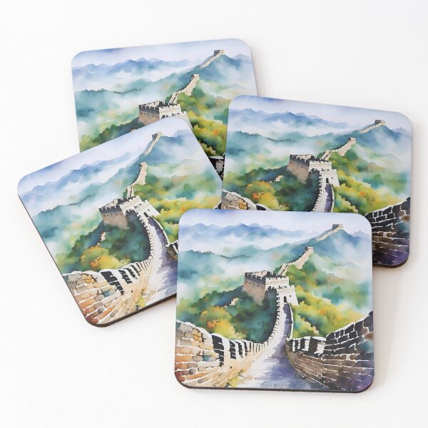Item preview, Great Wall Watercolor Art designed and sold by colorvisionart.