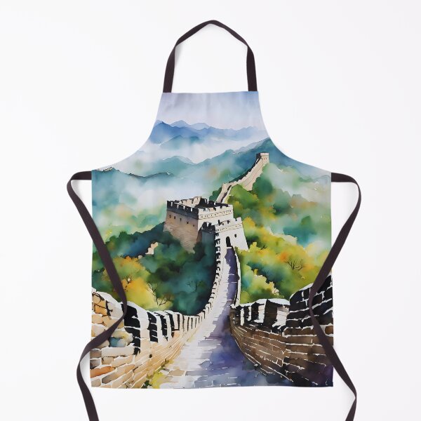 Item preview, Great Wall Watercolor Art designed and sold by colorvisionart.