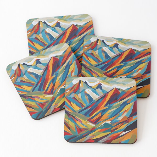 Item preview, Andean Adventure Abstract Art designed and sold by colorvisionart.