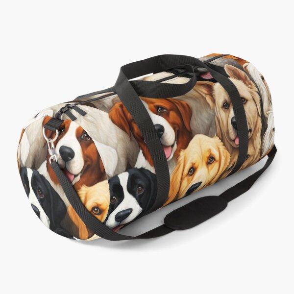 Item preview, Adorable Dogs Collage - Illustration Of Many Dog Faces designed and sold by SassyArtistry.