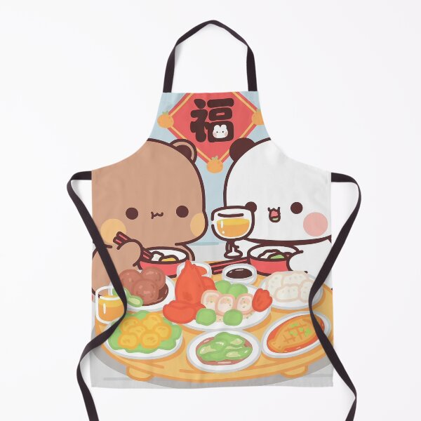 Item preview, Bubu and Dudu | Chinese New Year | Cute Bear Couple | Panda Yier | Bubu Brownie Bear designed and sold by valeriehsin.