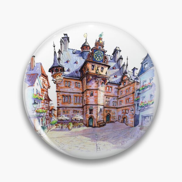 Item preview, Marburg Old Town Hall, Germany designed and sold by kavalenkavart.