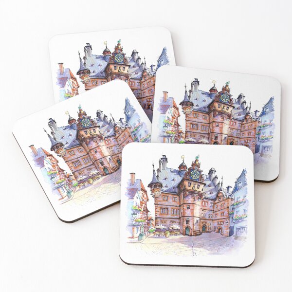 Item preview, Marburg Old Town Hall, Germany designed and sold by kavalenkavart.