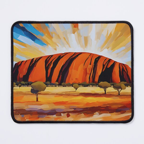 Item preview, Ayers Rock Awakening Abstract Art  designed and sold by colorvisionart.