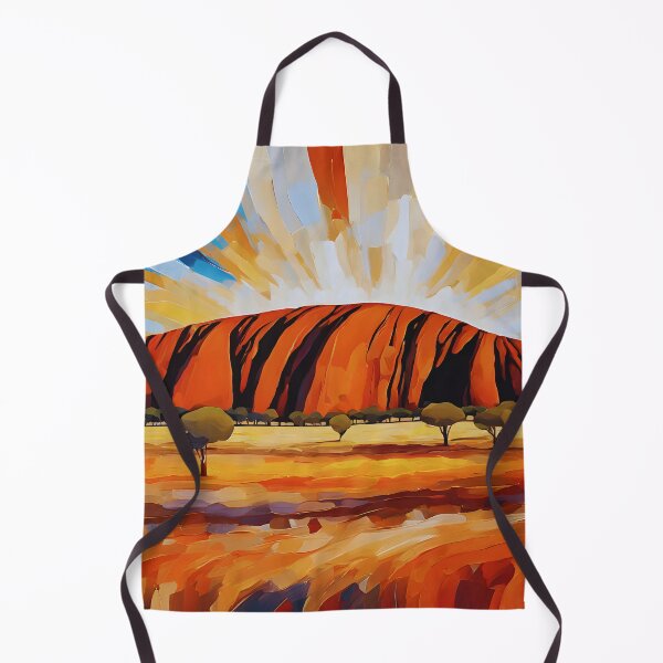 Item preview, Ayers Rock Awakening Abstract Art designed and sold by colorvisionart.