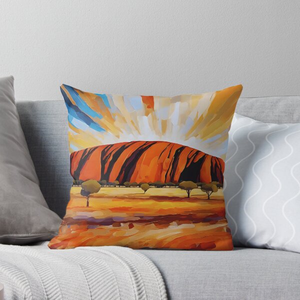 Item preview, Ayers Rock Awakening Abstract Art designed and sold by colorvisionart.