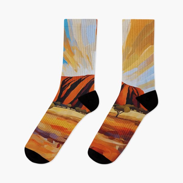Item preview, Ayers Rock Awakening Abstract Art  designed and sold by colorvisionart.