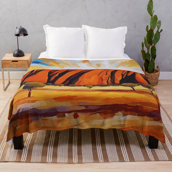 Item preview, Ayers Rock Awakening Abstract Art designed and sold by colorvisionart.