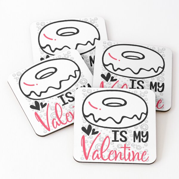 Item preview, DONUTS IS MY VALENTINE designed and sold by Rejiboustarts.