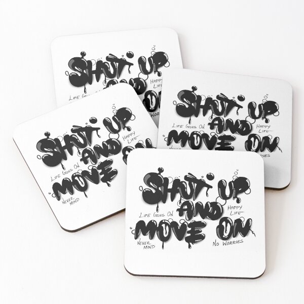 Item preview, graffiti tee ( shut up and move on ) designed and sold by Ruban-jayavel.