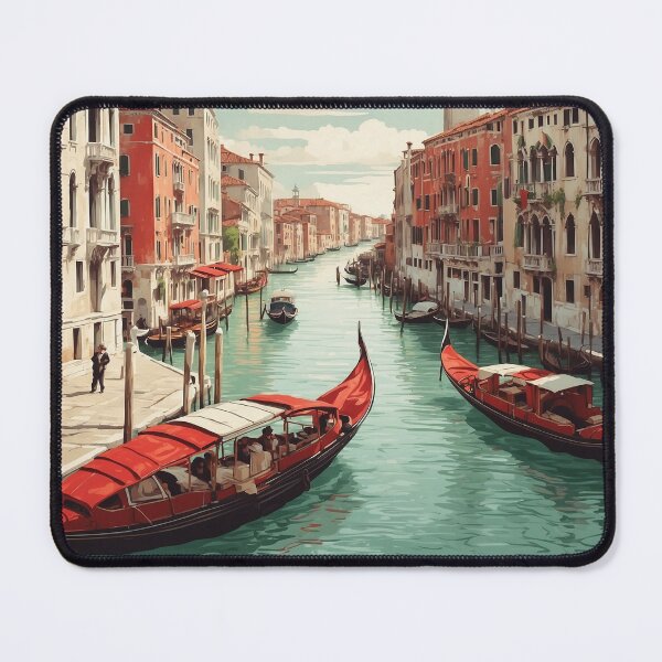 Item preview, Venice Italy Vintage Poster Tourism designed and sold by TravelersGems.