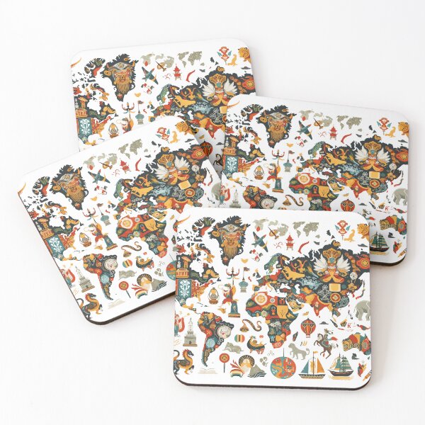 Item preview, Global Cultural Map v2 designed and sold by iwcus.