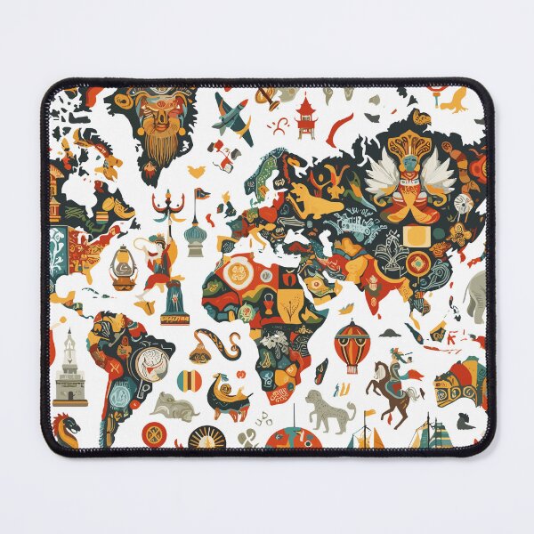 Item preview, Global Cultural Map v2 designed and sold by iwcus.