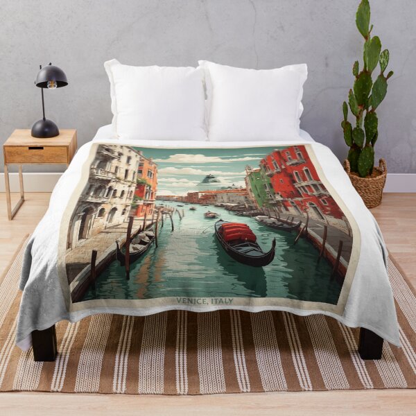 Item preview, Venice Italy Vintage Poster Tourism 1 designed and sold by TravelersGems.