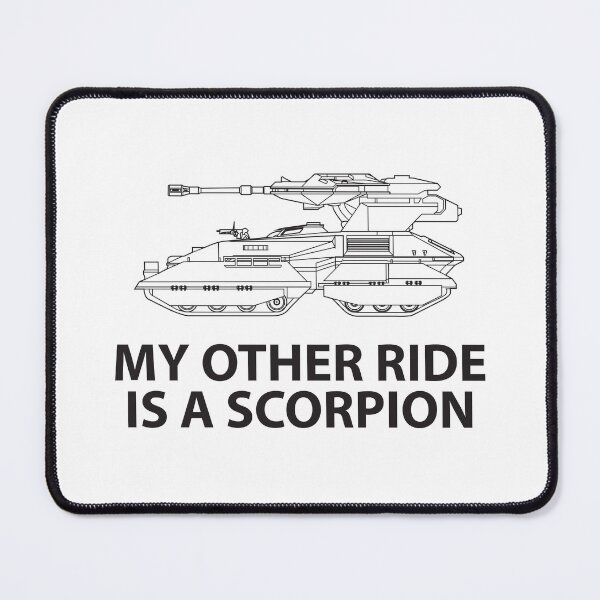 Item preview, My Other Ride Is A Scorpion - Black designed and sold by ONI-Creative.