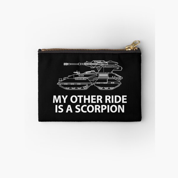 Item preview, My Other Ride Is A Scorpion - White designed and sold by ONI-Creative.