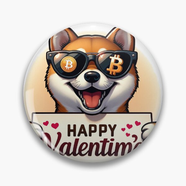 Item preview, Shiba Inu's Love Message: Happy Valentine designed and sold by hebaesta.