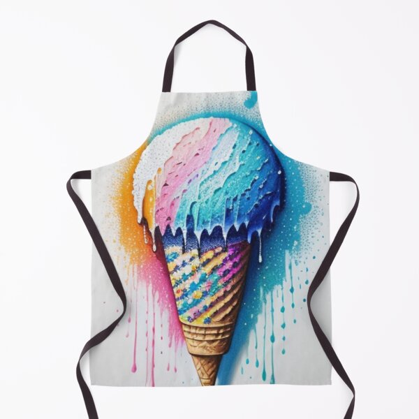 Item preview, Colorful dripping snowcone designed and sold by Roxburylane.