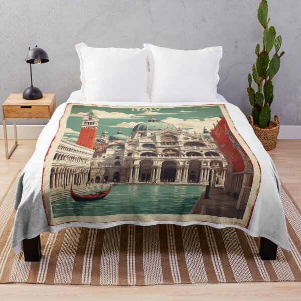 Item preview, Italy Vintage Poster Tourism 3 designed and sold by TravelersGems.