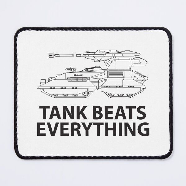 Item preview, Tank Beats Everything - Black designed and sold by ONI-Creative.