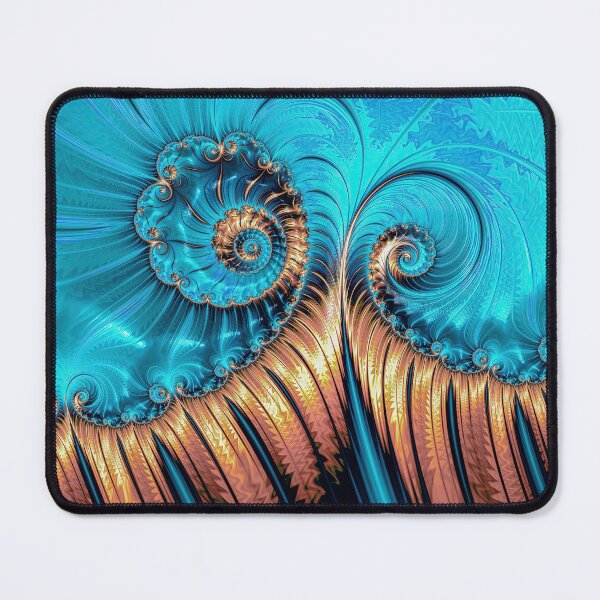 Item preview, Legendary Copper and Teal 04 designed and sold by Elisabeth Lucas.