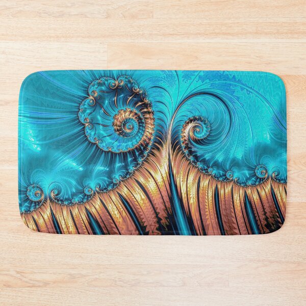 Item preview, Legendary Copper and Teal 04 designed and sold by Elisabeth Lucas.