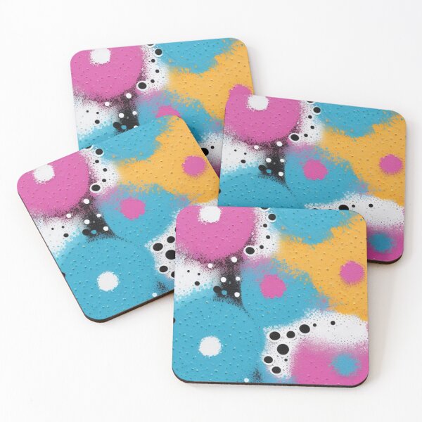 Item preview, Colorful spray painted pattern  designed and sold by Roxburylane.