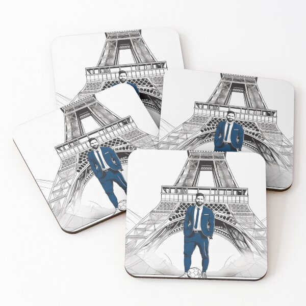 Item preview, Messi Eiffel Tower Paris Art Gift Edition designed and sold by The-GOAT-Store.