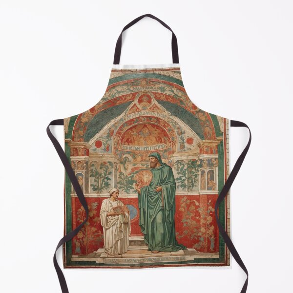 Item preview, San Vitale and Byzantine Mosaics Italy Vintage Poster Tourism designed and sold by TravelersGems.