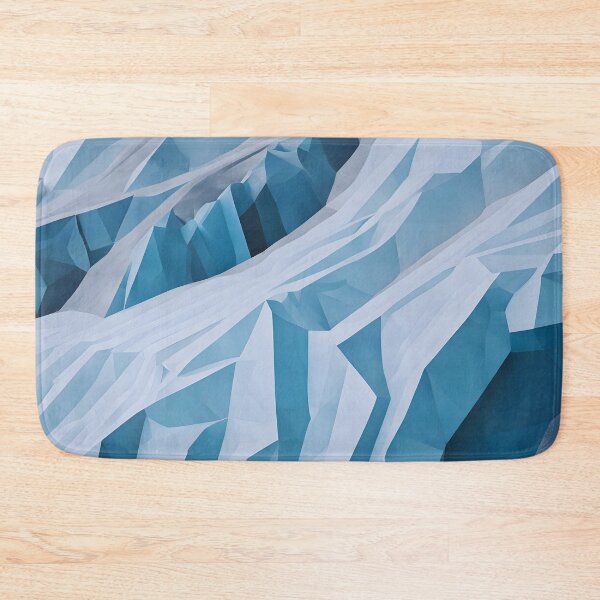 Item preview, Svalbard Arctic Archipelago Abstract Art designed and sold by colorvisionart.