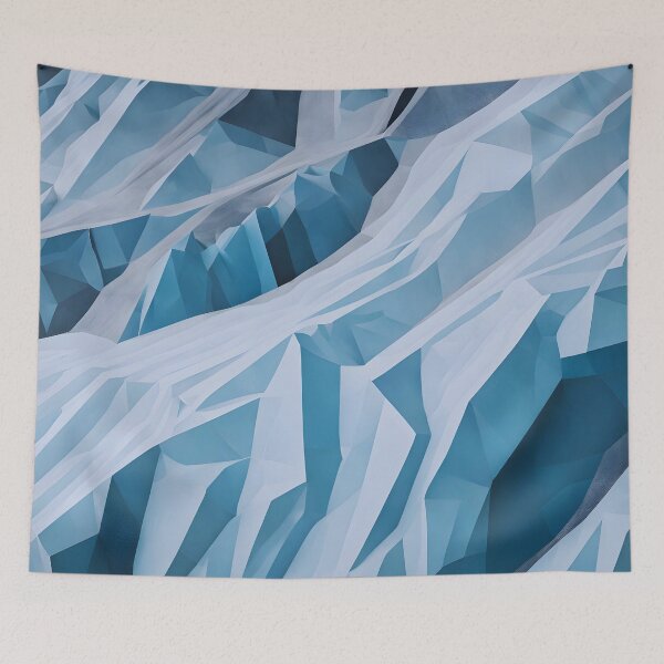 Item preview, Svalbard Arctic Archipelago Abstract Art designed and sold by colorvisionart.
