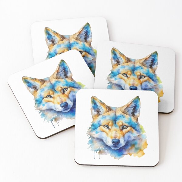 Item preview, Wolf watercolor designed and sold by Grypis.