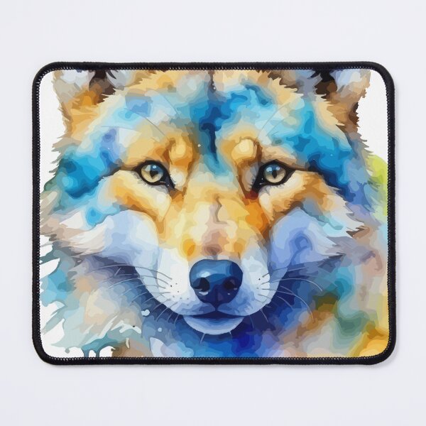 Item preview, Wolf watercolor designed and sold by Grypis.