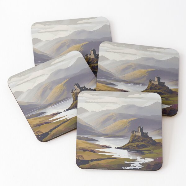 Item preview, Scottish Highlands Digital Art designed and sold by colorvisionart.