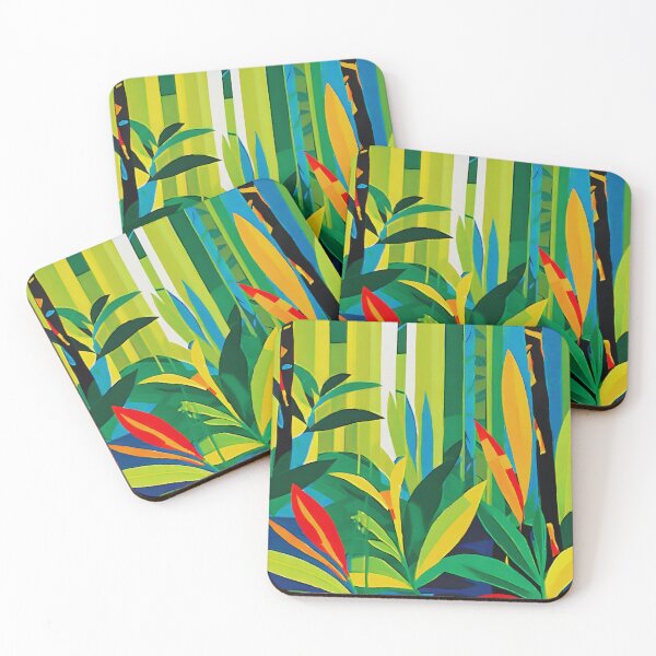 Item preview, Amazonian Adventure Abstract Art designed and sold by colorvisionart.