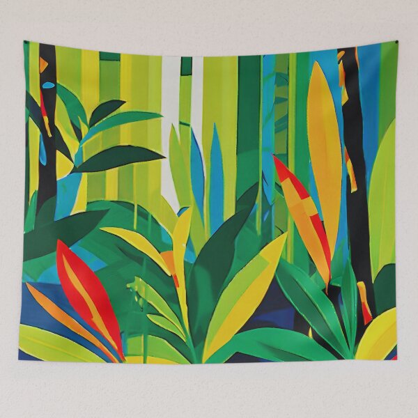 Item preview, Amazonian Adventure Abstract Art designed and sold by colorvisionart.