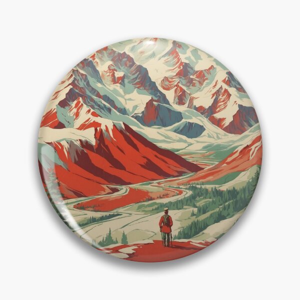 Item preview, Altai Russia Vintage Poster Tourism  designed and sold by TravelersGems.