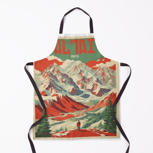 Item preview, Altai Russia Vintage Poster Tourism designed and sold by TravelersGems.