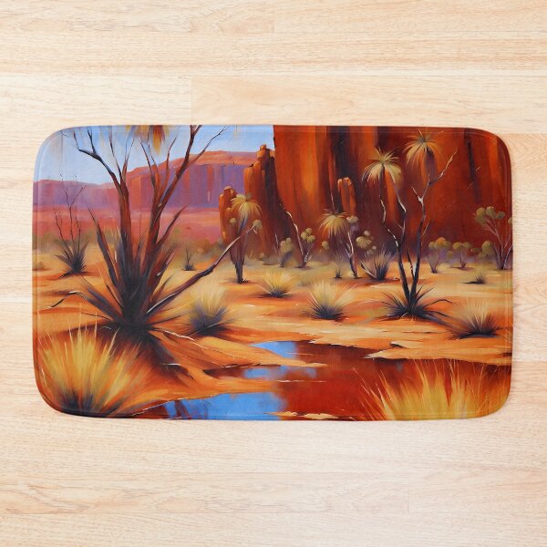 Item preview, Outback Oasis Oil-Painted Art designed and sold by colorvisionart.