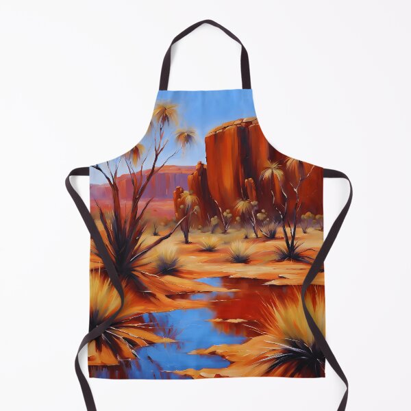 Item preview, Outback Oasis Oil-Painted Art designed and sold by colorvisionart.