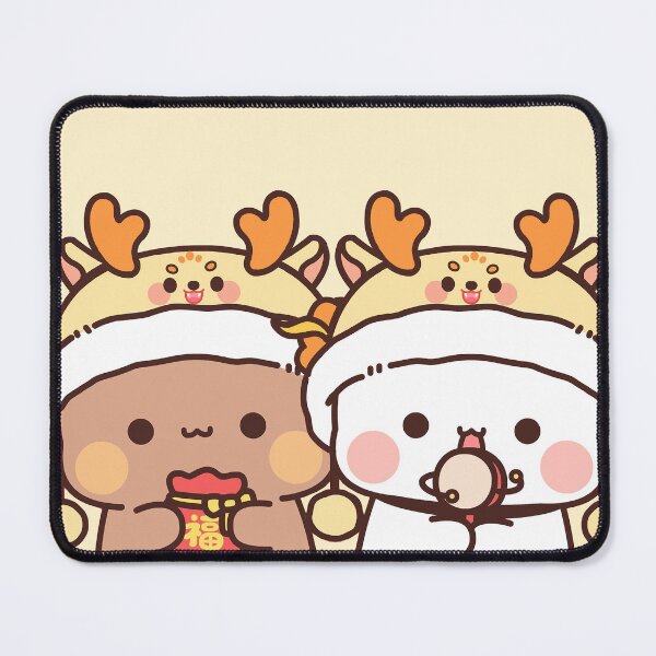 Item preview, Bubu and Dudu | Year of Dragon | Cute Bear Couple | Panda Yier | Bubu Brownie Bear designed and sold by valeriehsin.