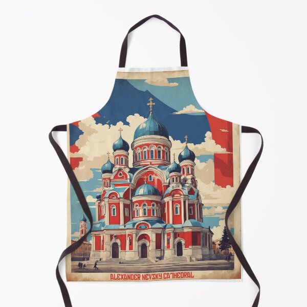 Item preview, Alexander Nevsky Cathedral Russia Vintage Poster Tourism designed and sold by TravelersGems.