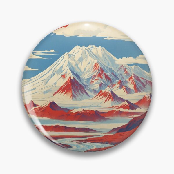 Item preview, Kamchatka Russia Vintage Poster Tourism  designed and sold by TravelersGems.