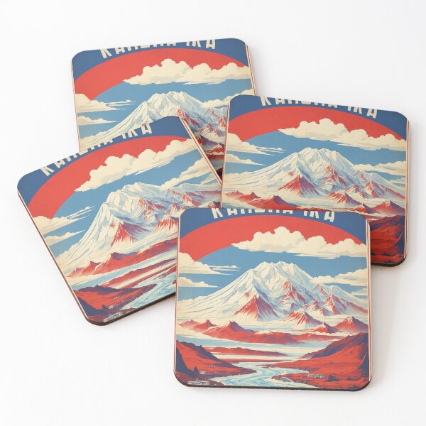Item preview, Kamchatka Russia Vintage Poster Tourism  designed and sold by TravelersGems.