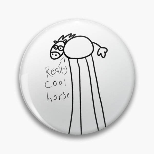 Item preview, Really Cool Horse designed and sold by Kawaii Rat Bastard's Shop of Shit! .