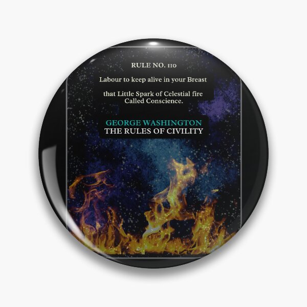 Item preview, RULE 110 GEORGE WASHINGTON RULES OF CIVILITY  designed and sold by PatriotCat.