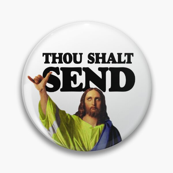 Item preview, Thou Shalt Send Jesus designed and sold by D4mon.