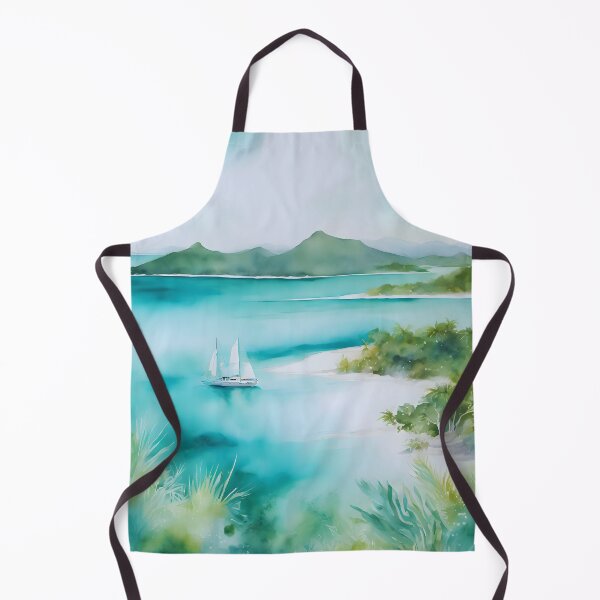 Item preview, Whitsundays Watercolor Art designed and sold by colorvisionart.